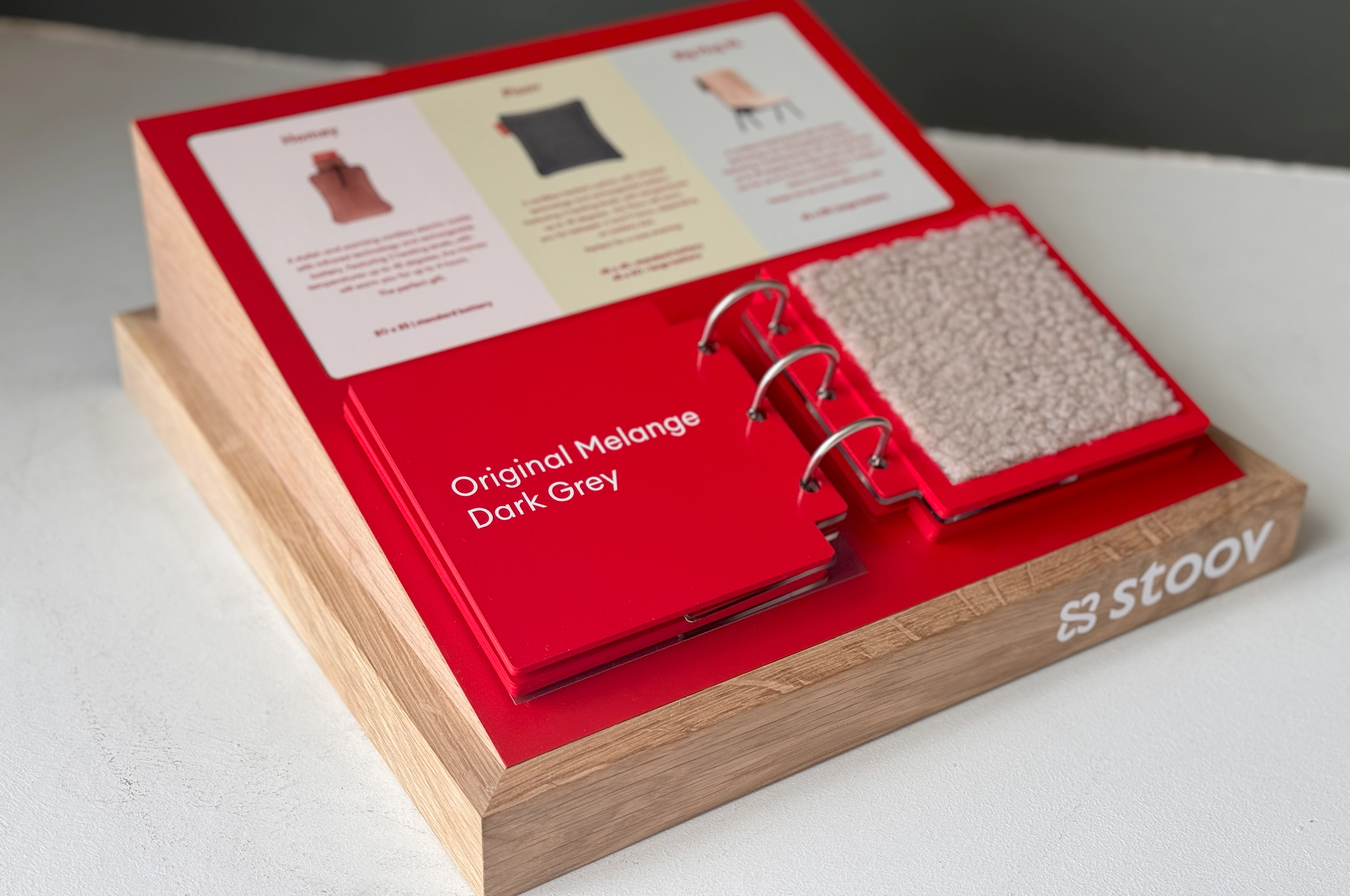 Stoov retail display unit top view