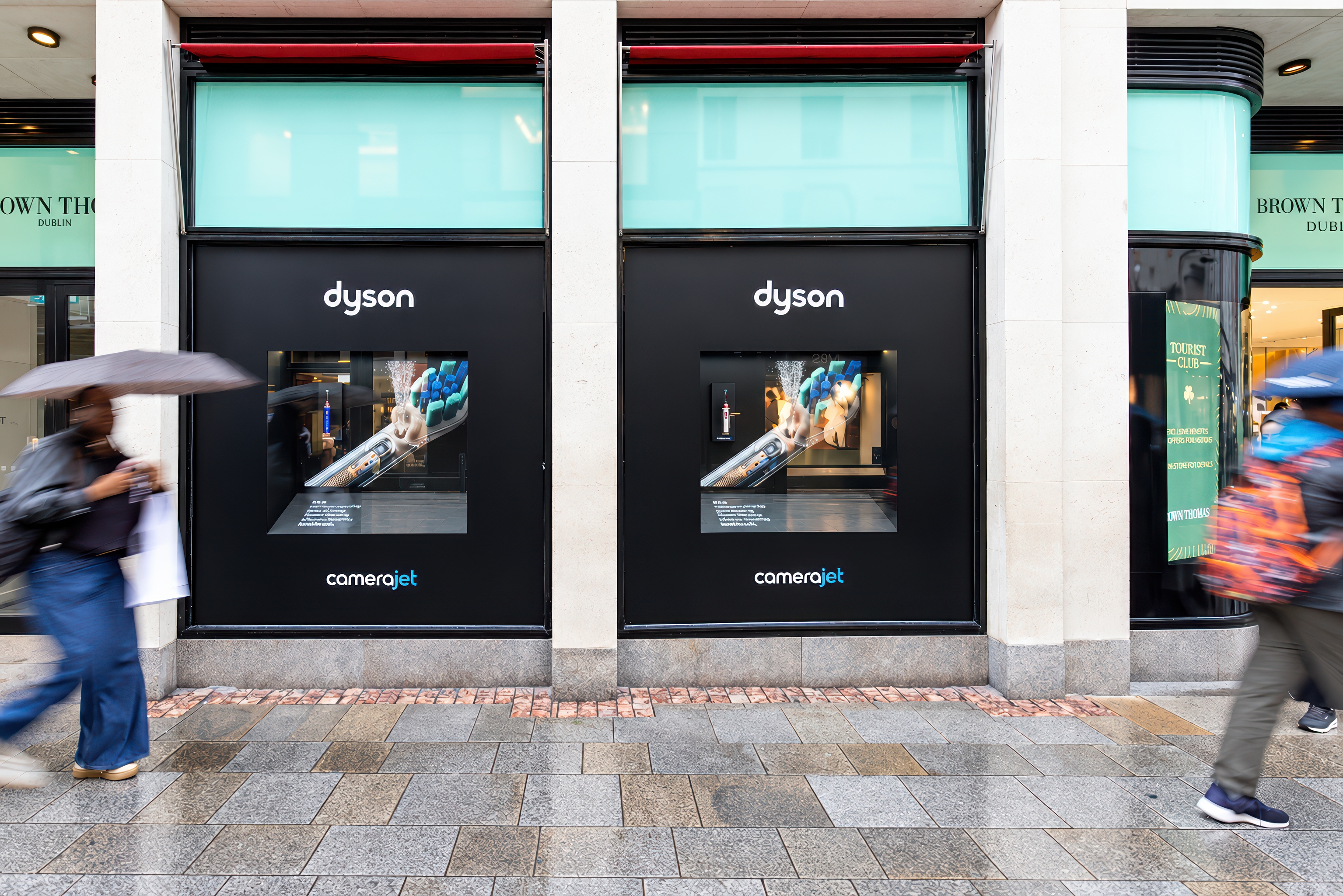 DYSON CAMERAJET BROWN THOMAS RETAIL WINDOW 1 by Attero Retail Design