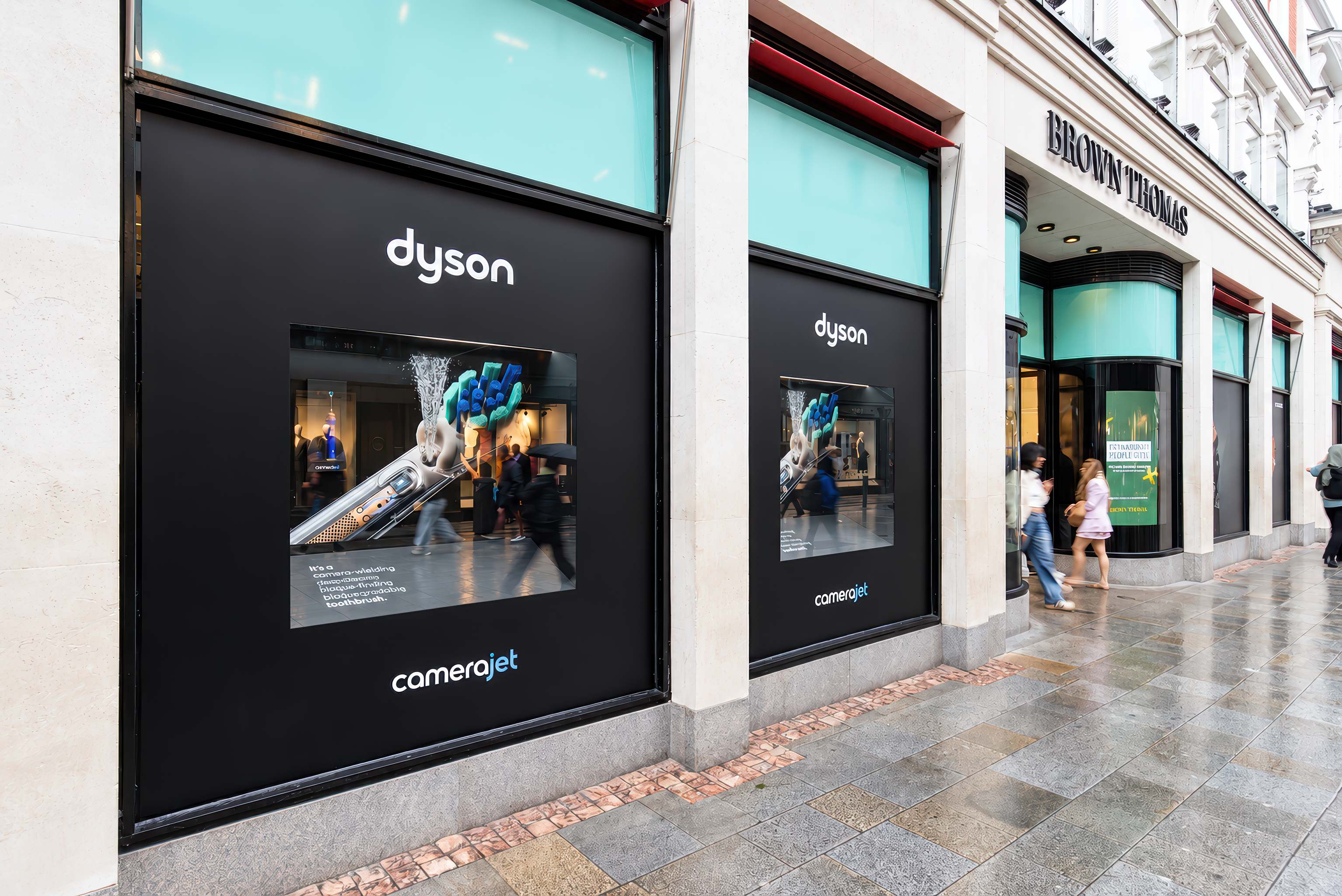 DYSON CAMERAJET BROWN THOMAS RETAIL WINDOW 2 by Attero Retail Design