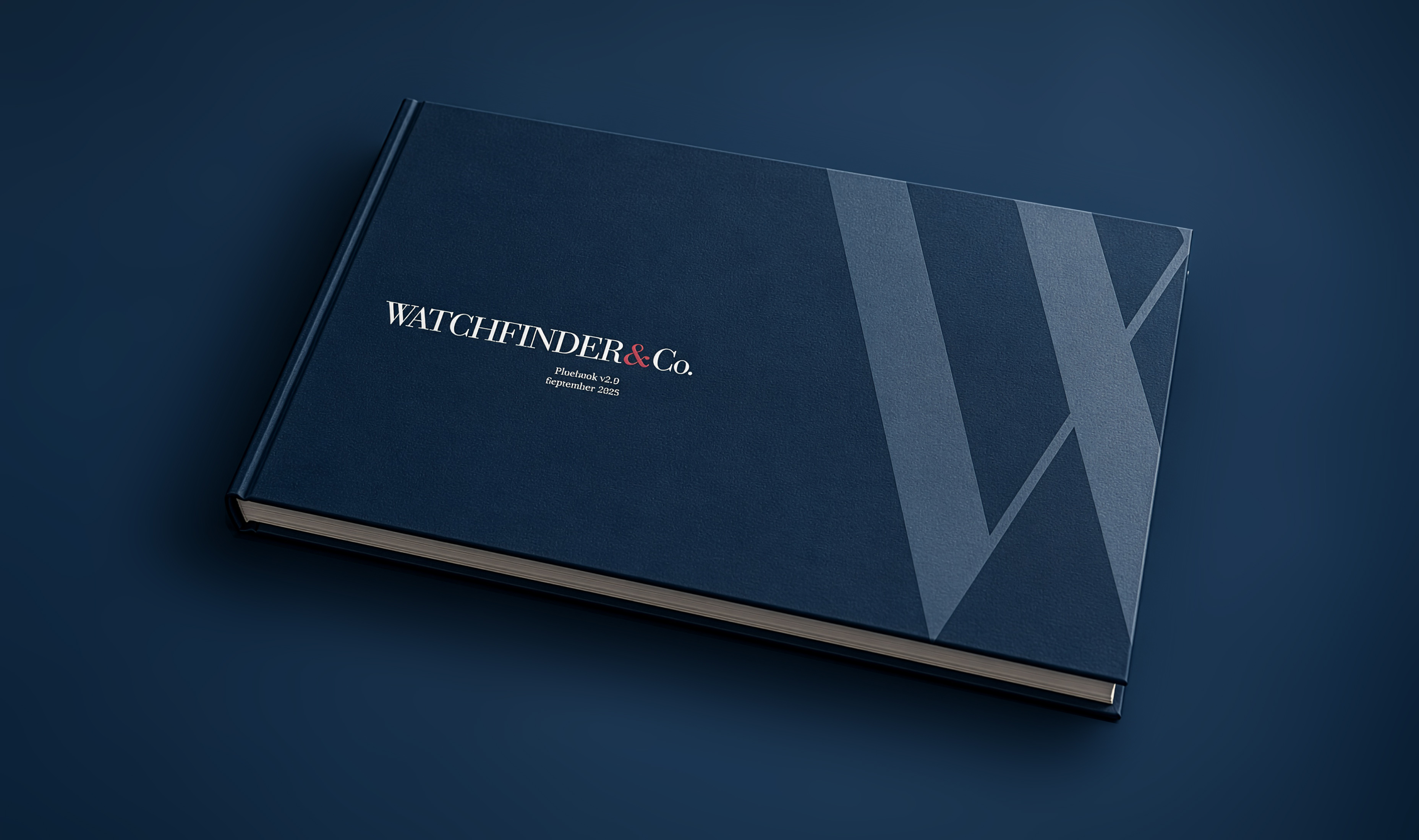 WATCHFINDER & CO BRAND BOOK CLOSED by Attero Retail Design